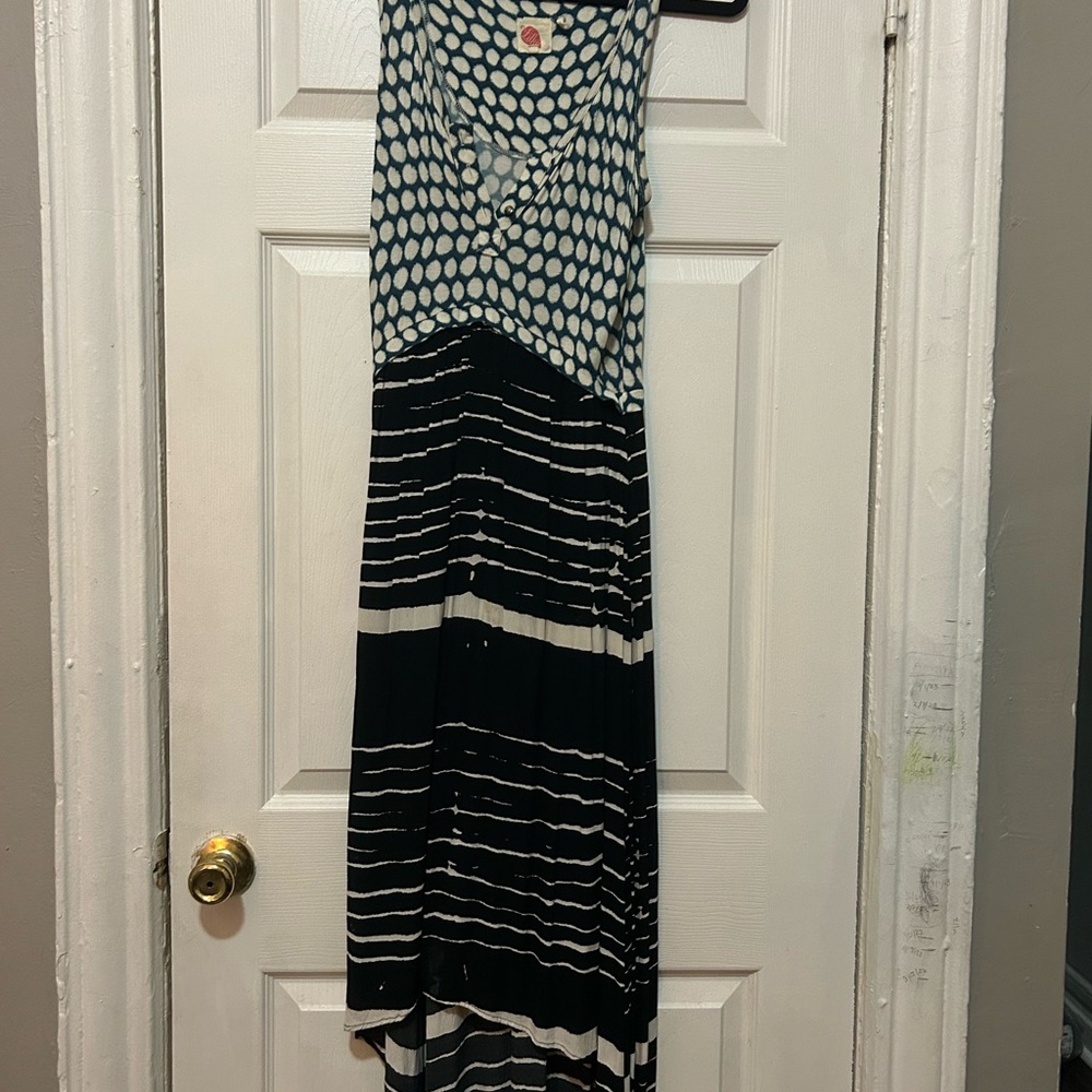 High-lo maxi dress